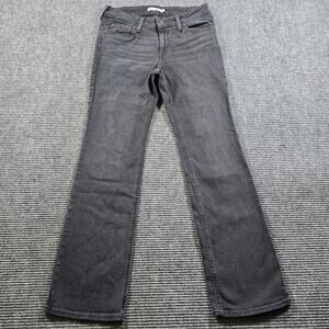 Levi’s Jeans Women's 29x32 Gray Superlow Bootcut Stretch